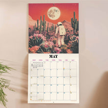 2026 Retro Future Spacescapes Calendar | Sunday Start by Good Tuesday