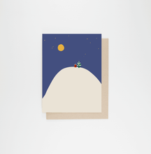 Winter Moon Greeting Card by People I've Loved