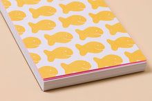 Goldfish Crackers Letterpress Pocket-size Spiral Notebook by And Here We Are