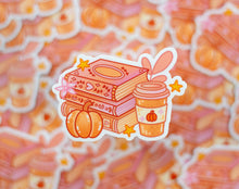Pumpkin Books Sticker by Unicorn Eclipse