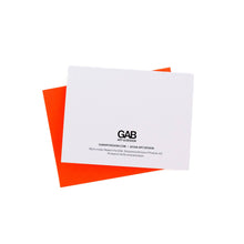 Primary still life - blank greeting card by Gab Art & Design