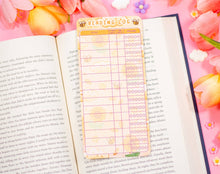 Sunflower Dreams Reading Log Bookmark by Unicorn Eclipse