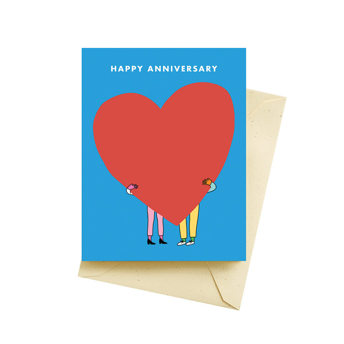 Big Love Anniversary Card by Seltzer Goods