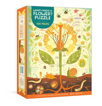 What's Inside a Flower? Jigsaw Puzzle byRachel Ignotofsky