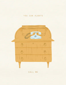 Call Me Card by Someday Studio