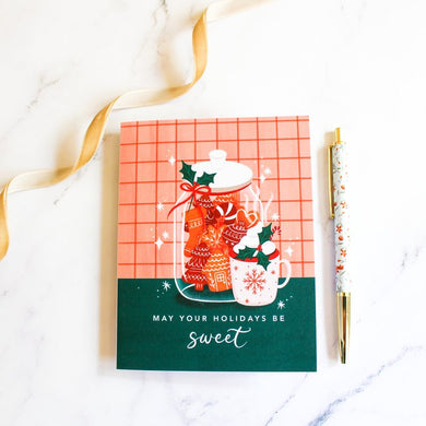 Sweet Holiday Card by Julia Kestner Design