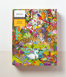 Jungle Tiger Puzzle by Seltzer Goods