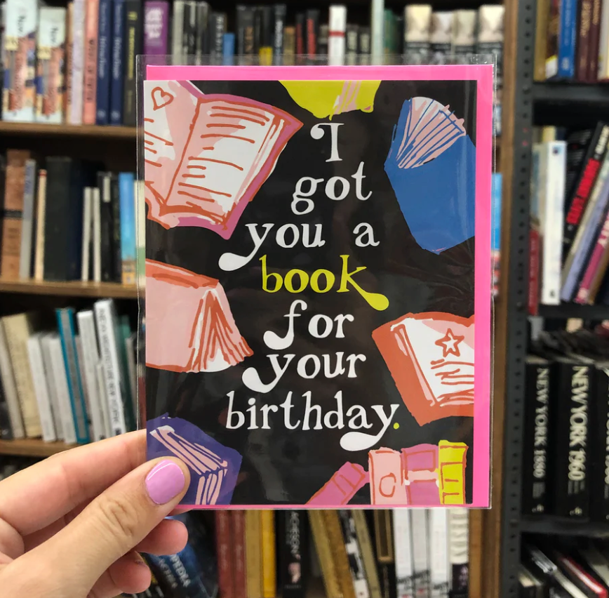 Birthday Book - Greeting Card by Ash & Chess