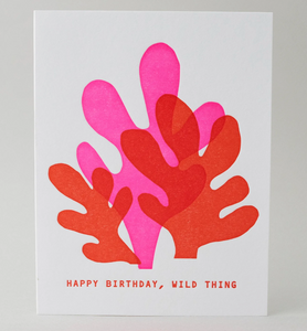 Wild Thing HB Card - by Meshwork Press
