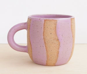 Lilac Wave Coffee Mug by Nightshift Ceramics
