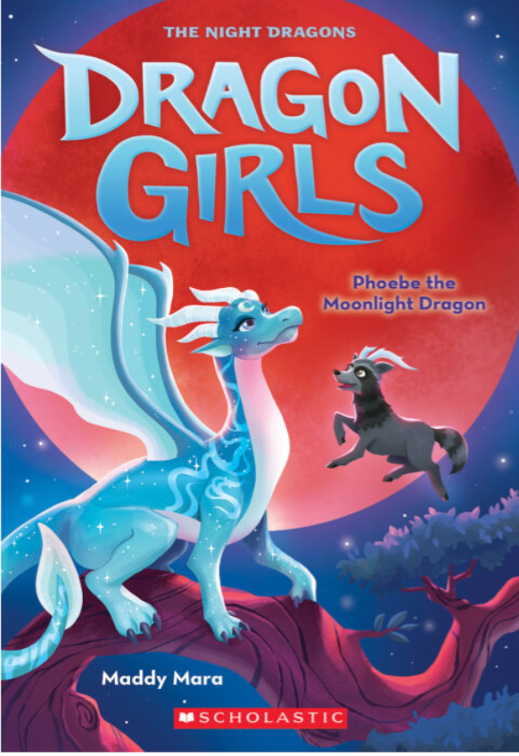 Dragon Girls #8: Phoebe the Moonlight Dragon by Maddy Mara