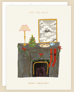 Deck the Halls - Greeting Card by Someday Studio