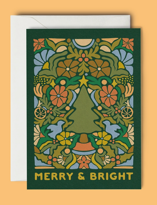 Merry & Bright - Holiday Card by The Soul Shine Co.