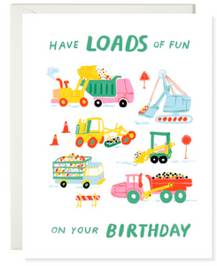 Have Loads of Fun on Your Birthday Greeting Card by Karen Schipper