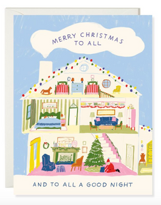 Merry Christmas to All - Greeting Card by Karen Schipper