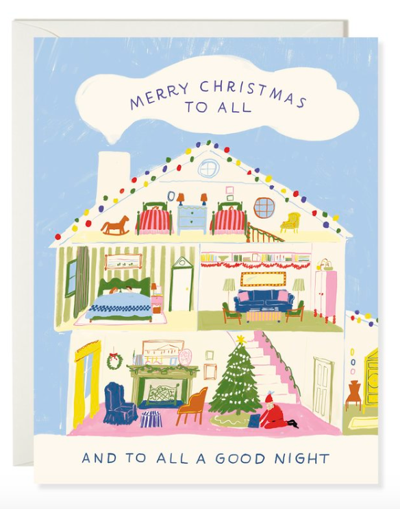 Merry Christmas to All - Greeting Card by Karen Schipper