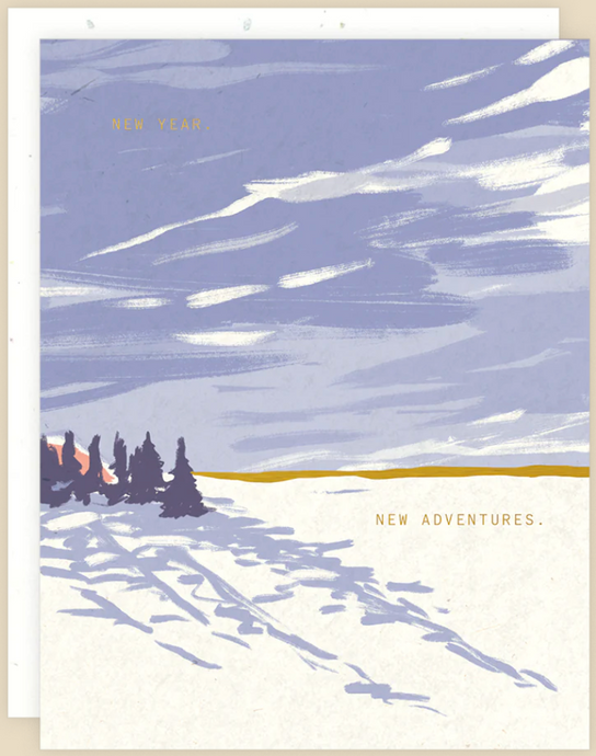 New Adventures - Greeting Card from Someday Studio