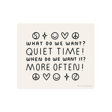 Quiet Time Sticker by Worthwhile Paper