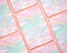 Whimsical Wonderland Notepad by Unicorn Eclipse