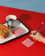 Deli Slice Sticky Notes by Mel Andrel