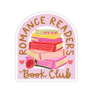 Romance Readers Vinyl Sticker by Bloomwolf Studio