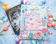 Craft Time Book Sleeve by Unicorn Eclipise: