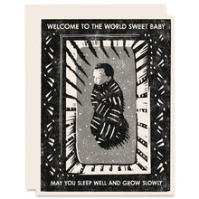 Welcome To The World Card by Heartell Press
