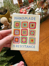 Handmade is Resistance Greeting Card by Persika Design Co.