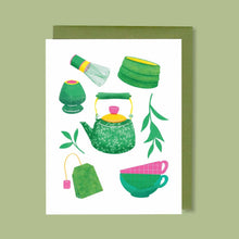 Matcha Greeting Card by hey*sooj