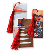 Set of Three Makeready Letterpress Bookmarks by Heartell Press