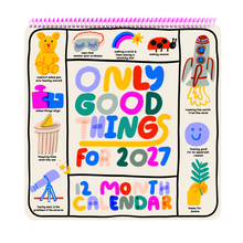2027 Only Good Things 12-Month Wall Calendar by People I've Loved