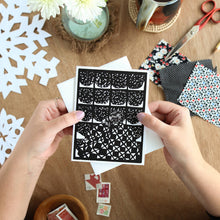 The Snow Is Snowing Winter Holidays Card -Boxed Set of 6 by Heartell Press