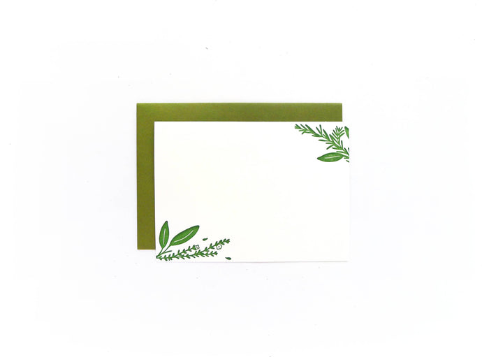 Herb Notecards by Middle Dune