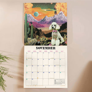 2026 Retro Future Spacescapes Calendar | Sunday Start by Good Tuesday