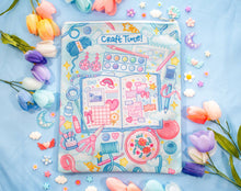 Craft Time Book Sleeve by Unicorn Eclipise:
