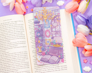 Pastel Academia Reading Log Bookmark by Unicorn Eclipse