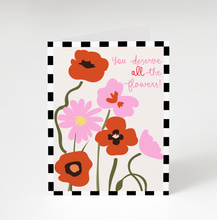 All The Flowers Greeting Card by Bon Femmes