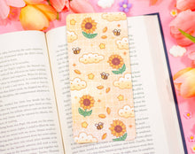 Sunflower Dreams Reading Log Bookmark by Unicorn Eclipse
