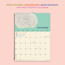 2026 Calendar | Tidal Waves A4 by Good Tuesday