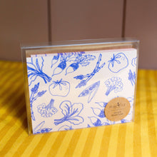 Vegetable Greeting Cards | Set of 6 Blank Cards A2 by Mae Fox Creative