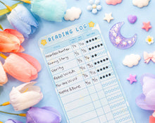 Craft Time Reading Log Bookmark by Unicorn Eclipse