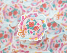 Embroidery Hoop Sticker by Unicorn Eclipse