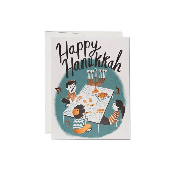 Family Hanukkah - Greeting Card