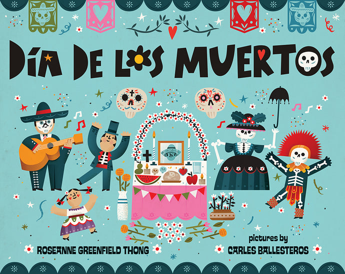 Dia de Los Muertos by Roseanne Greenfield Thong