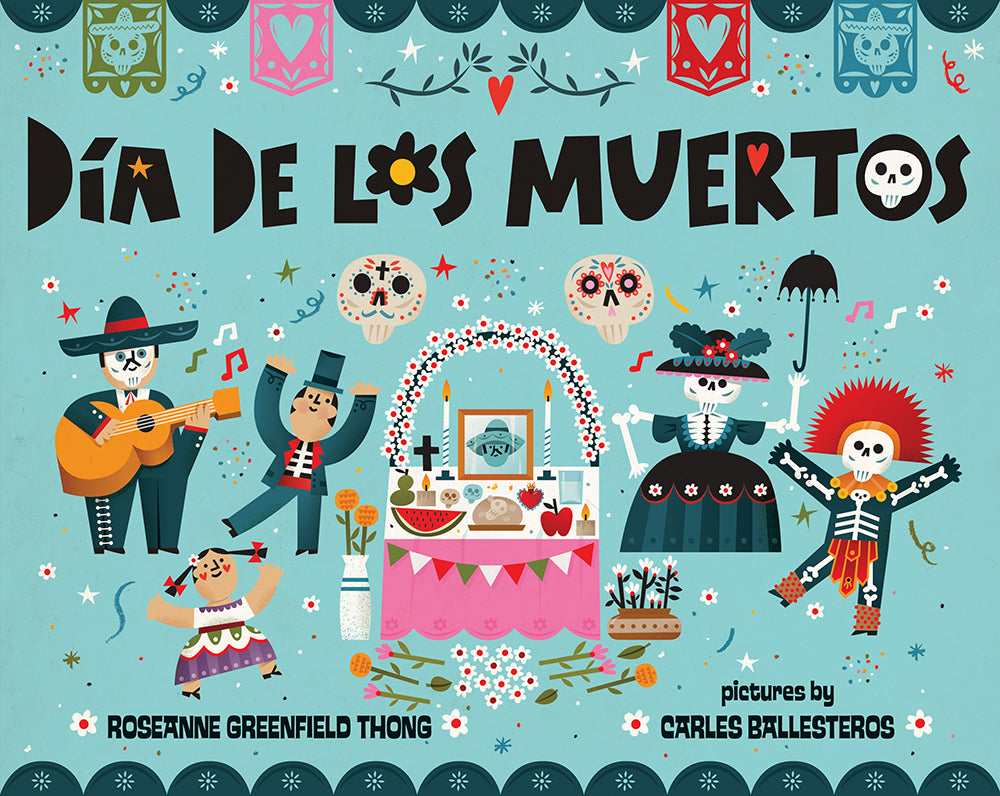Dia de Los Muertos by Roseanne Greenfield Thong