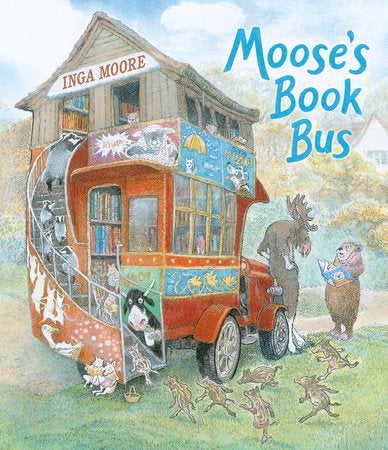 Moose's Book Bus by Inga Moore