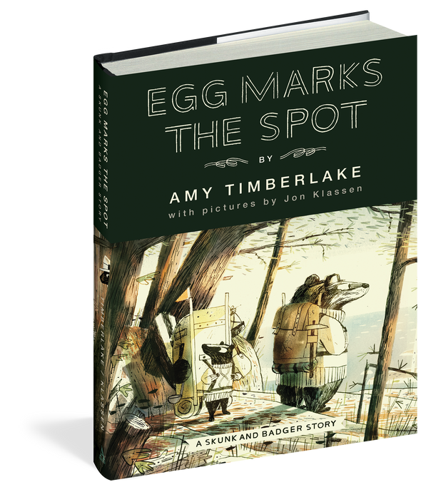 Egg Marks the Spot (Skunk & Badger #2) by Amy Timberlake