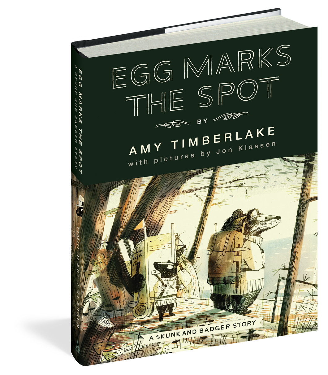 Egg Marks the Spot (Skunk & Badger #2) by Amy Timberlake
