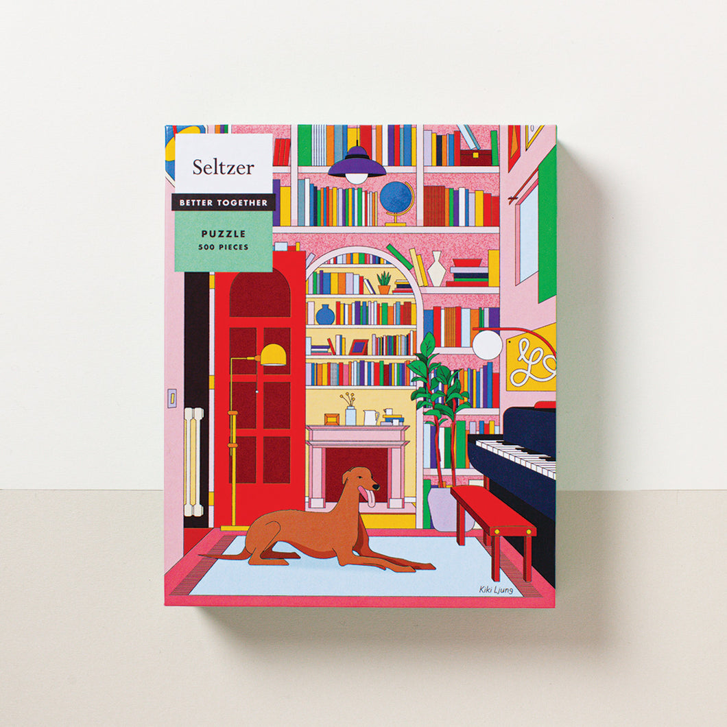 Library Greyhound Puzzle by Seltzer Goods