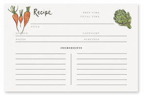 Veggies - Recipe Card Pack by Gotamago